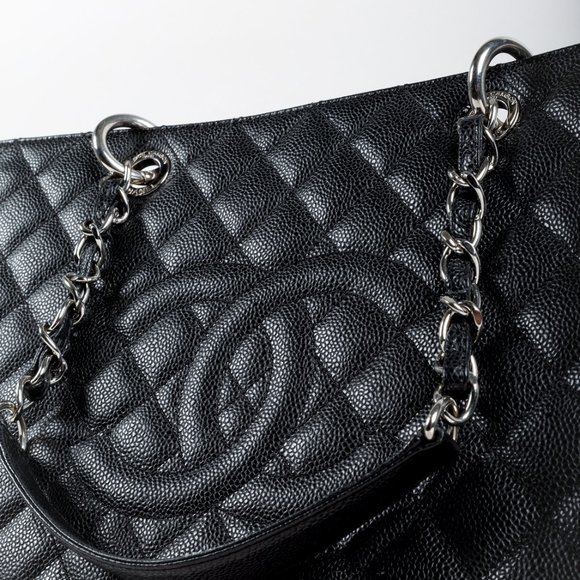 Chanel Caviar XL Grand Shopping Tote GST SHW - Picture 10 of 13